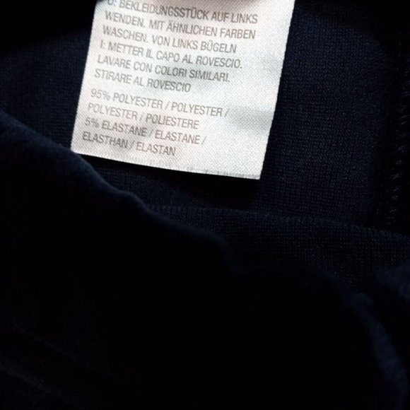 Anybody Womens Shirt Top Blouse‎ Blue Medium Velour Side Detail Pullover - Picture 10 of 10